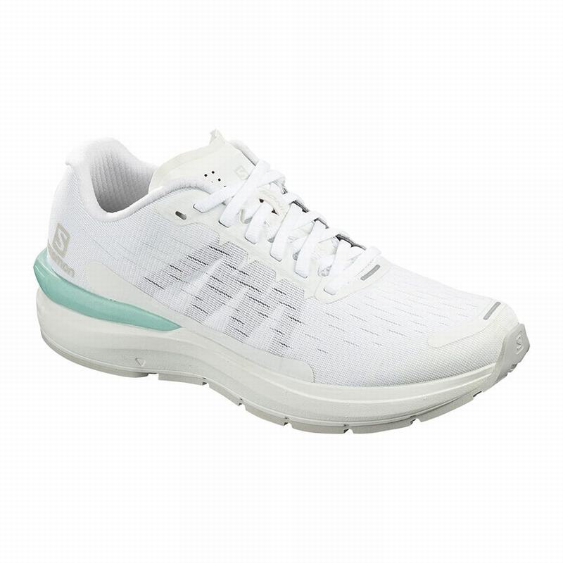 Salomon Israel SONIC 3 BALANCE W - Womens Running Shoes - White (VJLH-64715)
